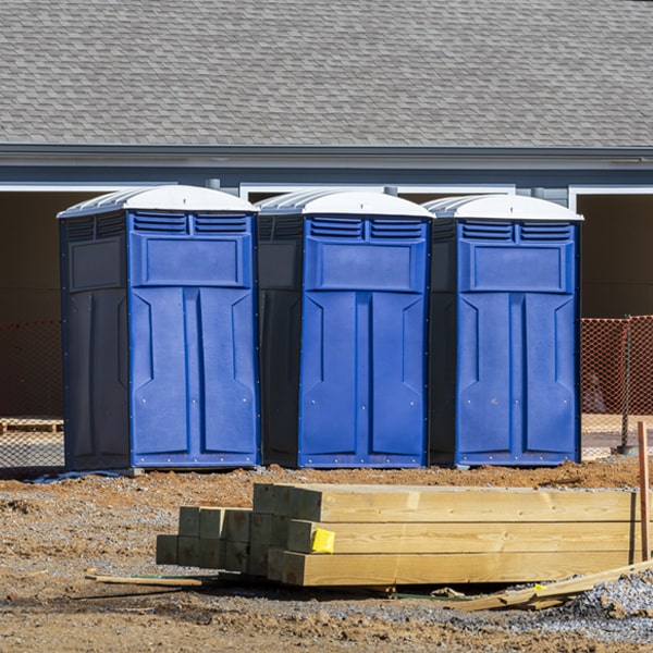 how do you dispose of waste after the portable toilets have been emptied in Bellemeade